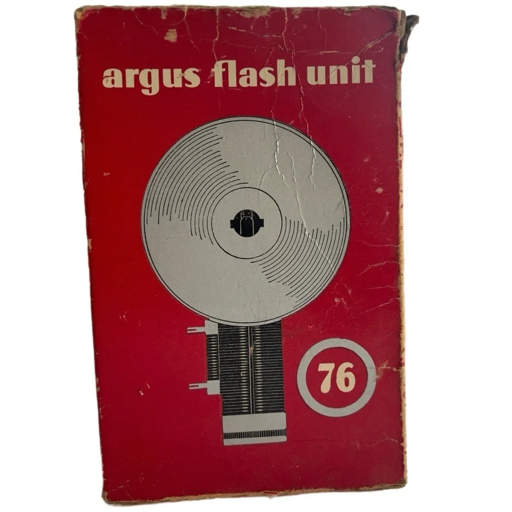 Vintage Argus 76 Flash Unit In Original‎ Box